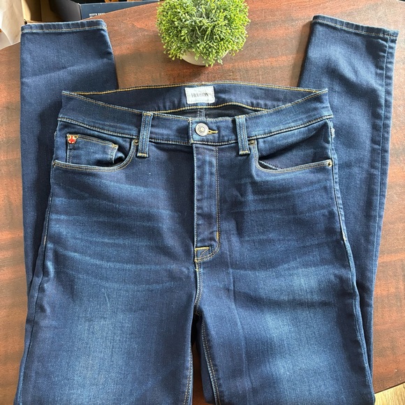 Hudson Jeans Women's Deep Blue Skinny Jeans - Picture 4 of 10